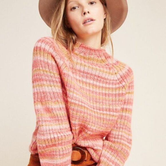 NWT Anthropologie T.La Drea Space-Dyed Sweater | L - Picture 2 of 6